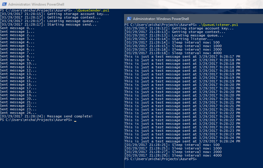 PowerShell Queue Design